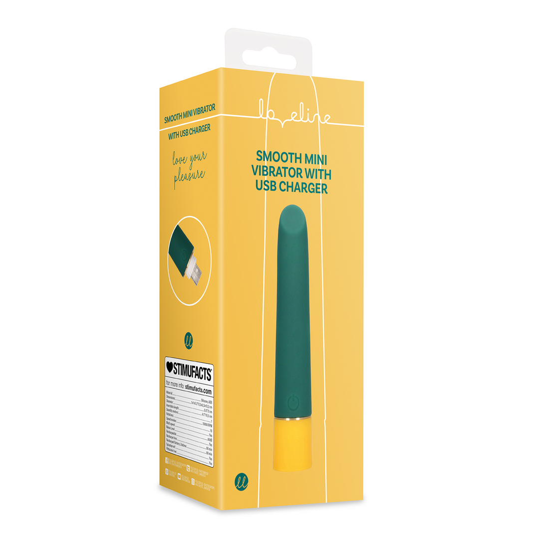 Flexibler Mini-Vibrator mit USB-Ladegerät | Kompaktes Vergnügen Loveline