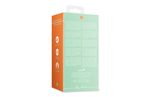 Geribbelde Mini Vibrator Lente Salie USB Oplader Compact