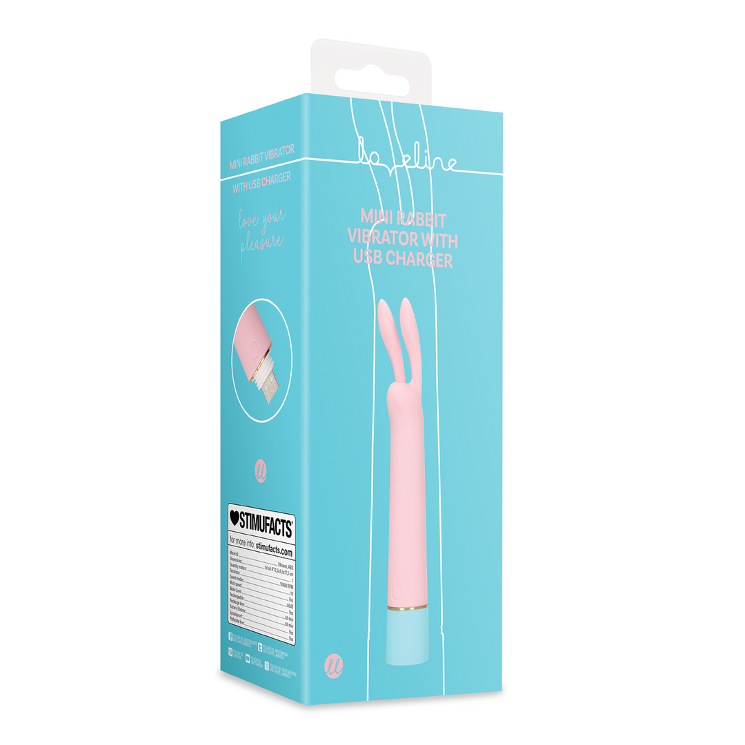 Mini Rabbit Vibrator USB Charger - Compact & Intense Pleasure