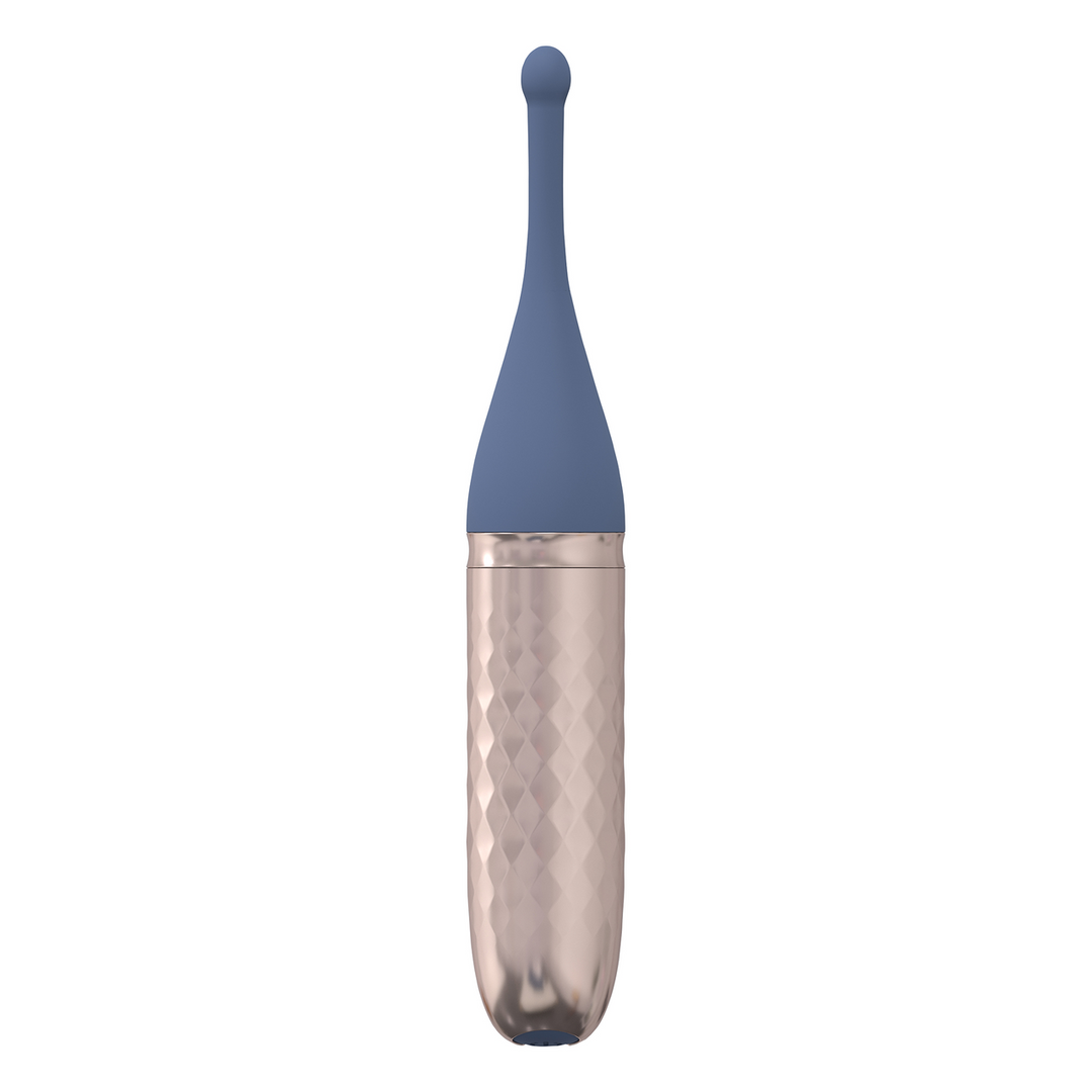 Thrill Interchangeable Vibrator Blue - Powerful & Quiet