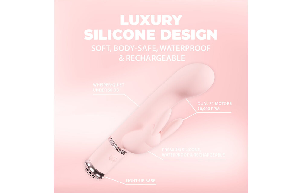 Belle Rosa Rabbit Vibrator | Leise, leistungsstark & wasserdicht