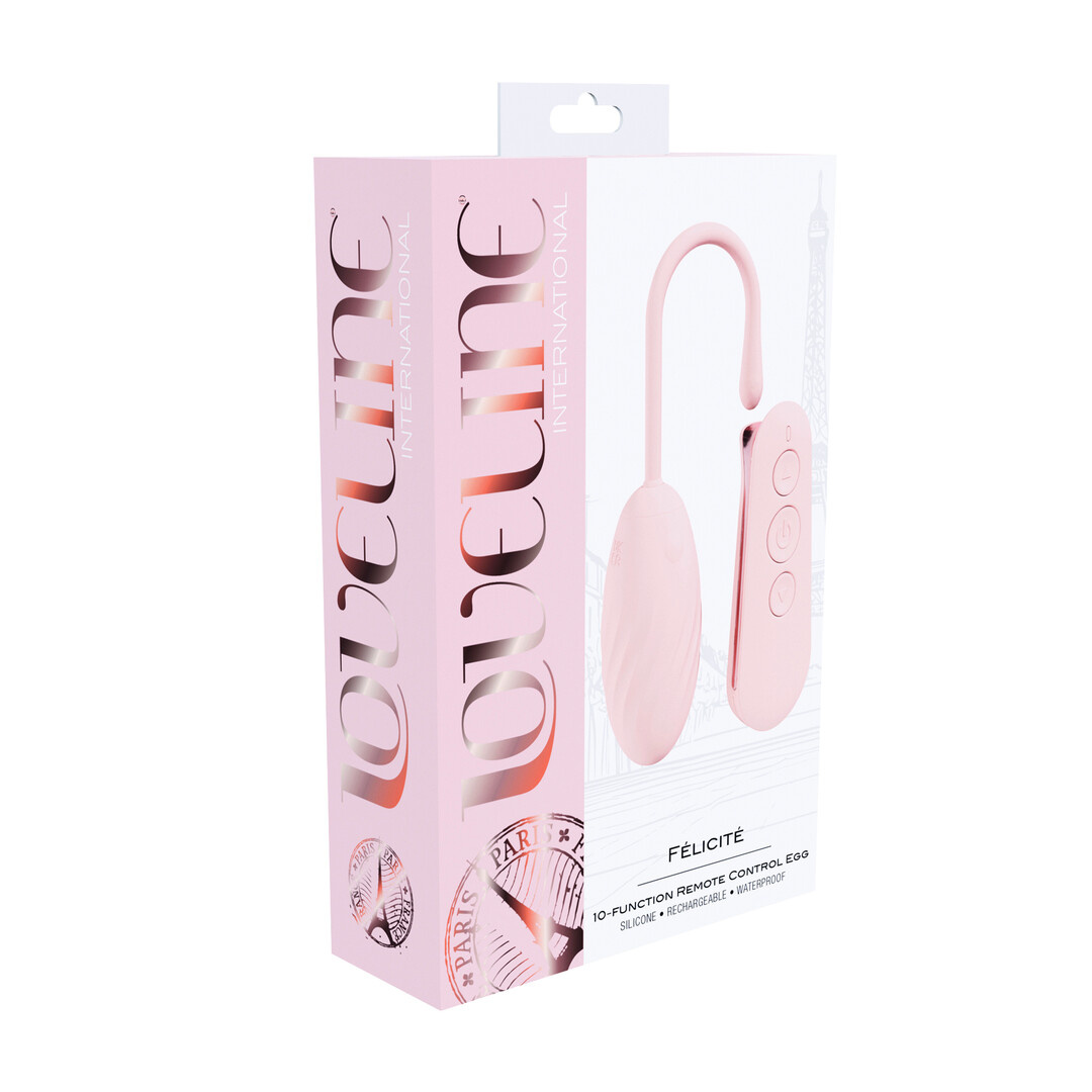 Felicite 10-speed Egg Vibe Pink – Powerful & Discreet Pleasure