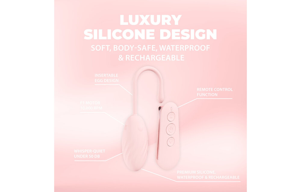 Felicite 10-speed Egg Vibe Pink – Powerful & Discreet Pleasure