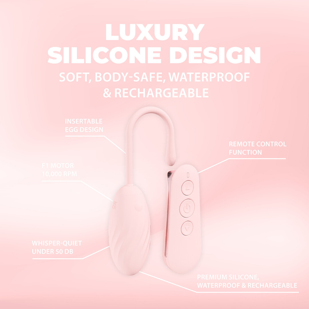 Felicite 10-speed Egg Vibe Pink – Powerful & Discreet Pleasure