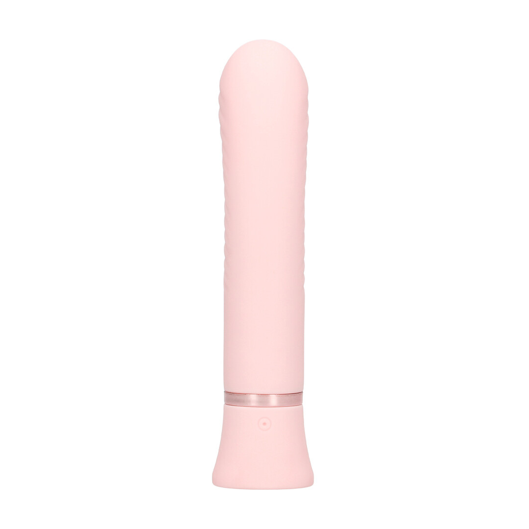 Mystique Geriffelter Rabbit-Vibrator Rosa – Leise & Kraftvoll
