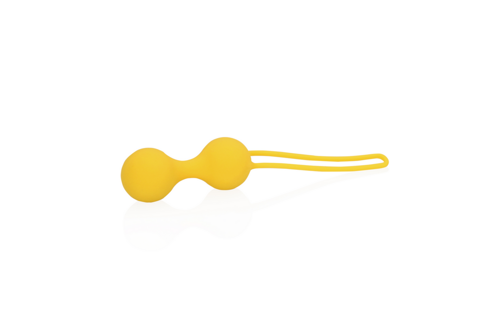 Kegel Ball Exercise Set - Lemonade Yellow