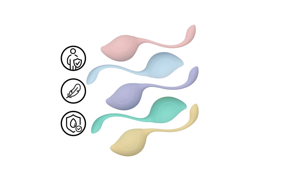 Pelvic Stem Kegel Kit - Multicolor