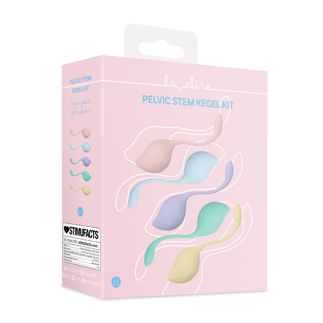 Bekkenbodemtrainingsset Multicolor | Loveline Pelvic Stem Kit