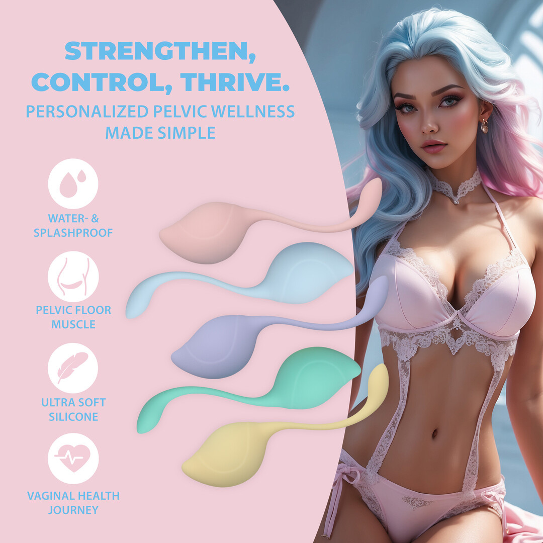 Bekkenbodemtrainingsset Multicolor | Loveline Pelvic Stem Kit