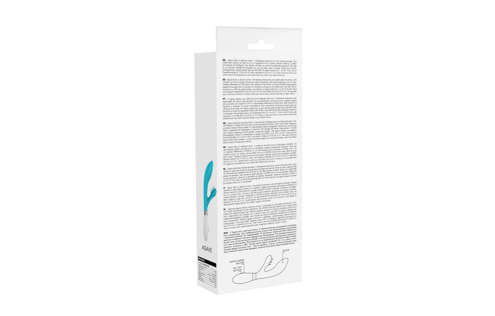 Agave Clitoral and Vaginal Vibrator | Quiet & Medical-Grade Silicone