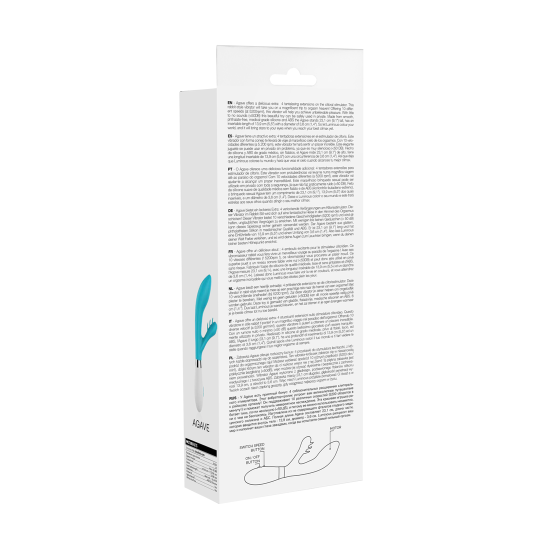 Agave Clitoral and Vaginal Vibrator | Quiet & Medical-Grade Silicone