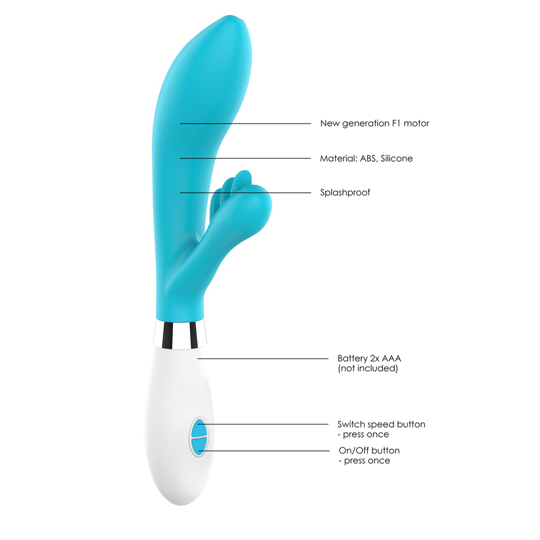 Agave Clitoral and Vaginal Vibrator | Quiet & Medical-Grade Silicone
