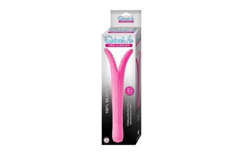 Seduce Me Twin Climaxer – 10 Funktionen, 100 % Silikon-Vibrator