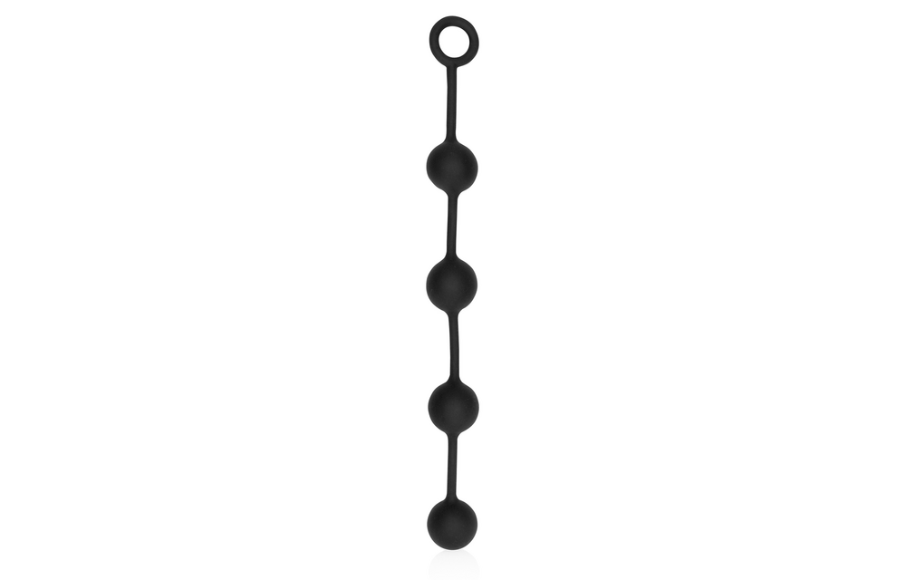 Silicone Anale Ballen - Groot - Zwart