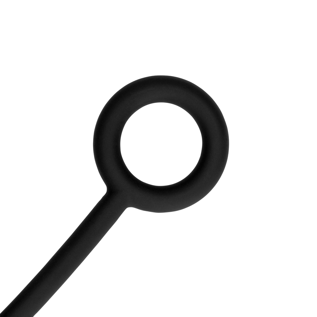 Silicone Anal Beads 4.7 cm - Large & Black | Comfort & Pleasure