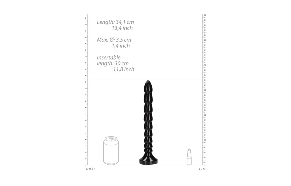 Gestapelte Anal-Schlange - 12''/ 30 cm