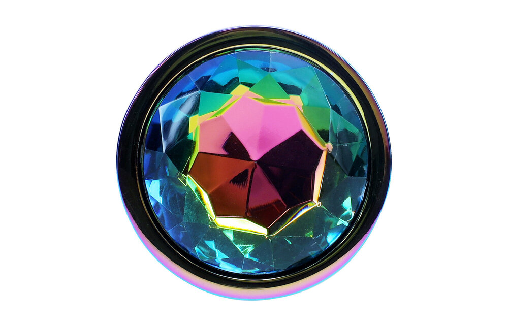 Venice Collection Metal Anal Plug Set 3.4 cm Iridescent