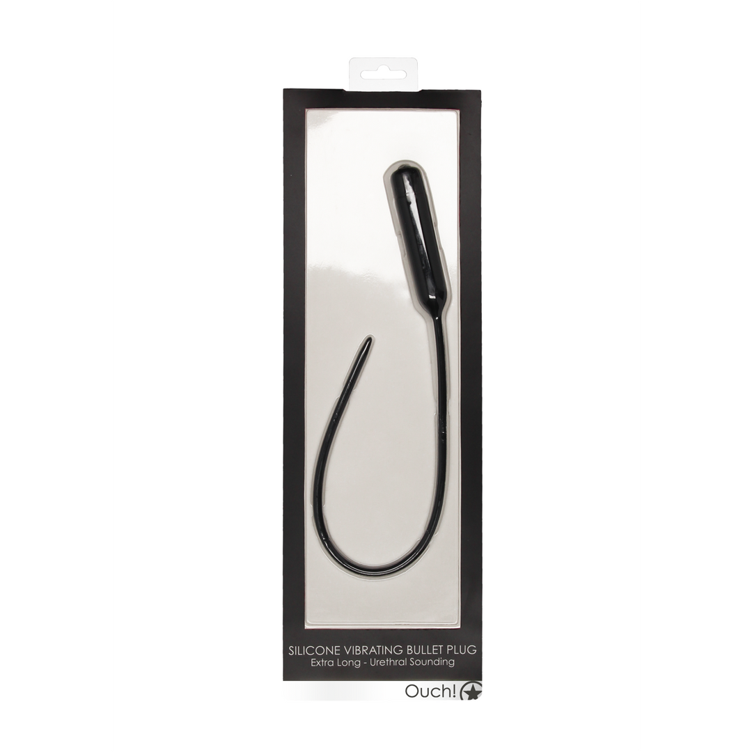 Silicone Vibrerende Bullet Plug Extra Lang