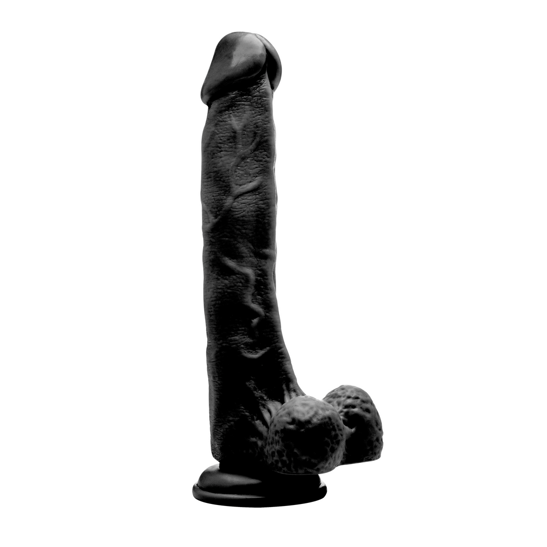 Realistic Cock with Scrotum - 10 / 25 cm