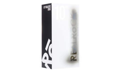 Realistische Cock met Scrotum 27 cm – RealRock by Shots