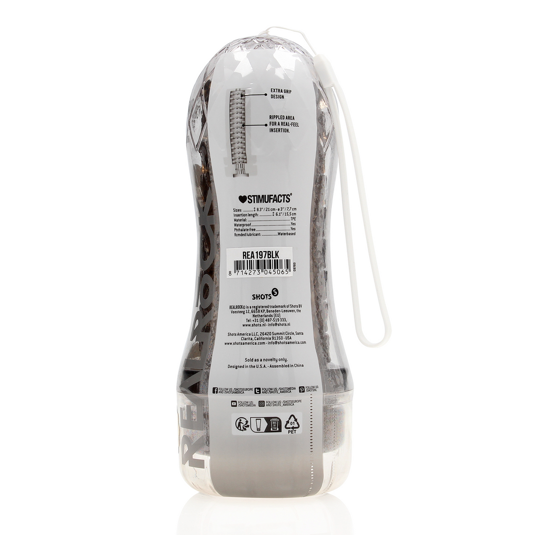 Easy Rider Masturbator Zwart – Compact & Intens Genot