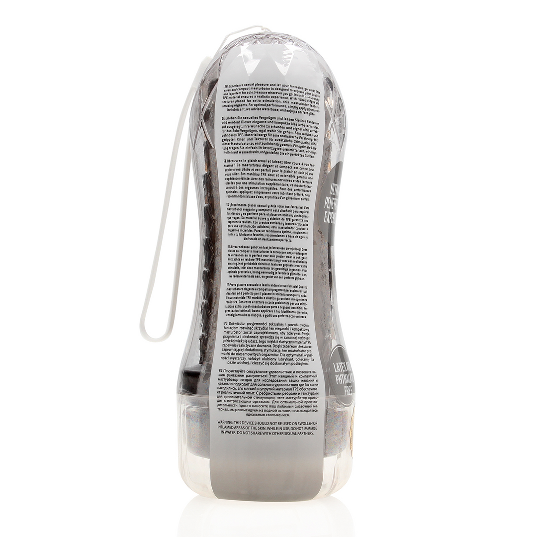 Easy Rider Masturbator Black – Compact & Intense Pleasure