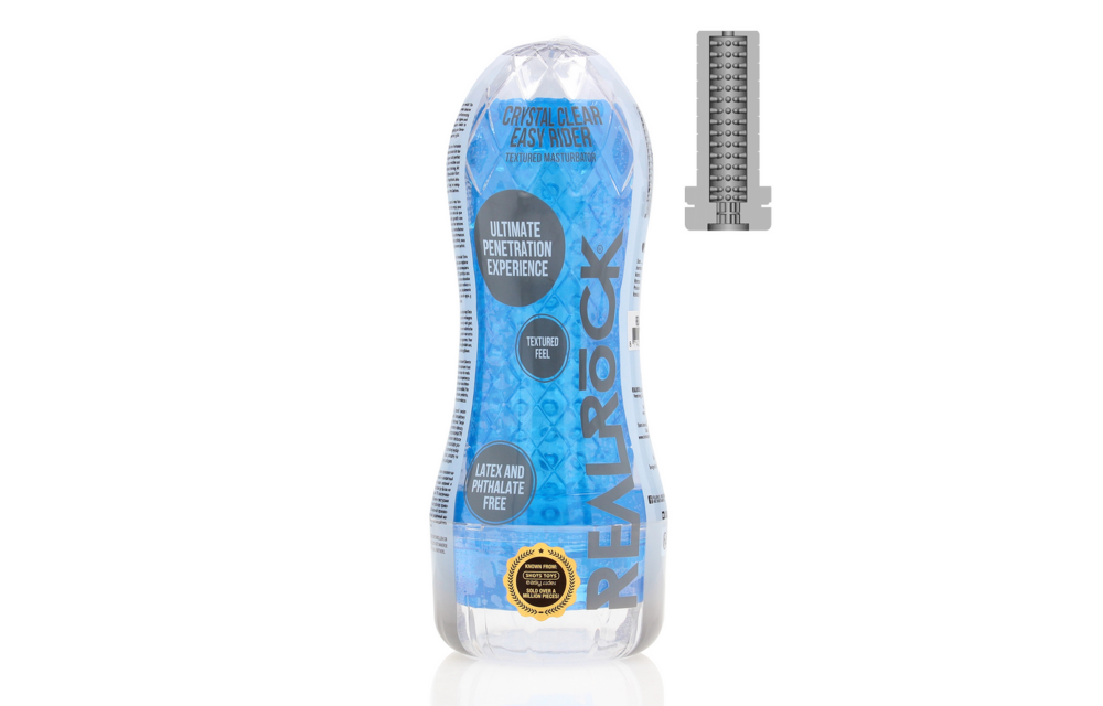 Easy Rider Blauw Masturbator | Ultiem Textuurgenot Voor Hem