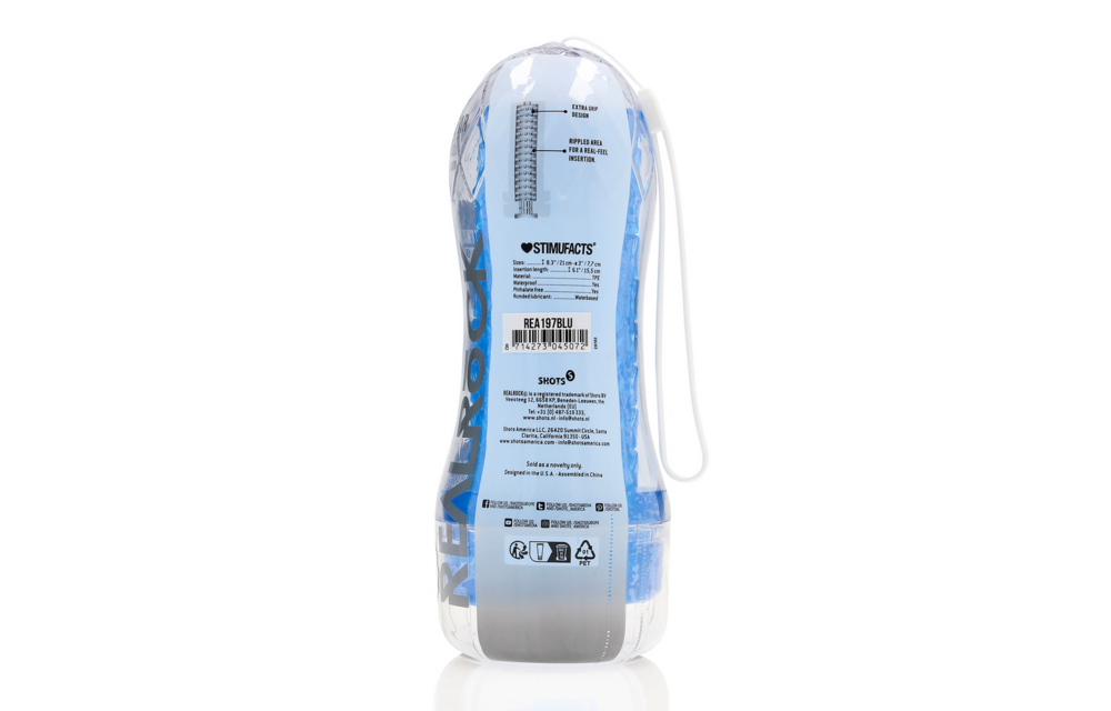 Easy Rider - Textured Masturbator - Blauw