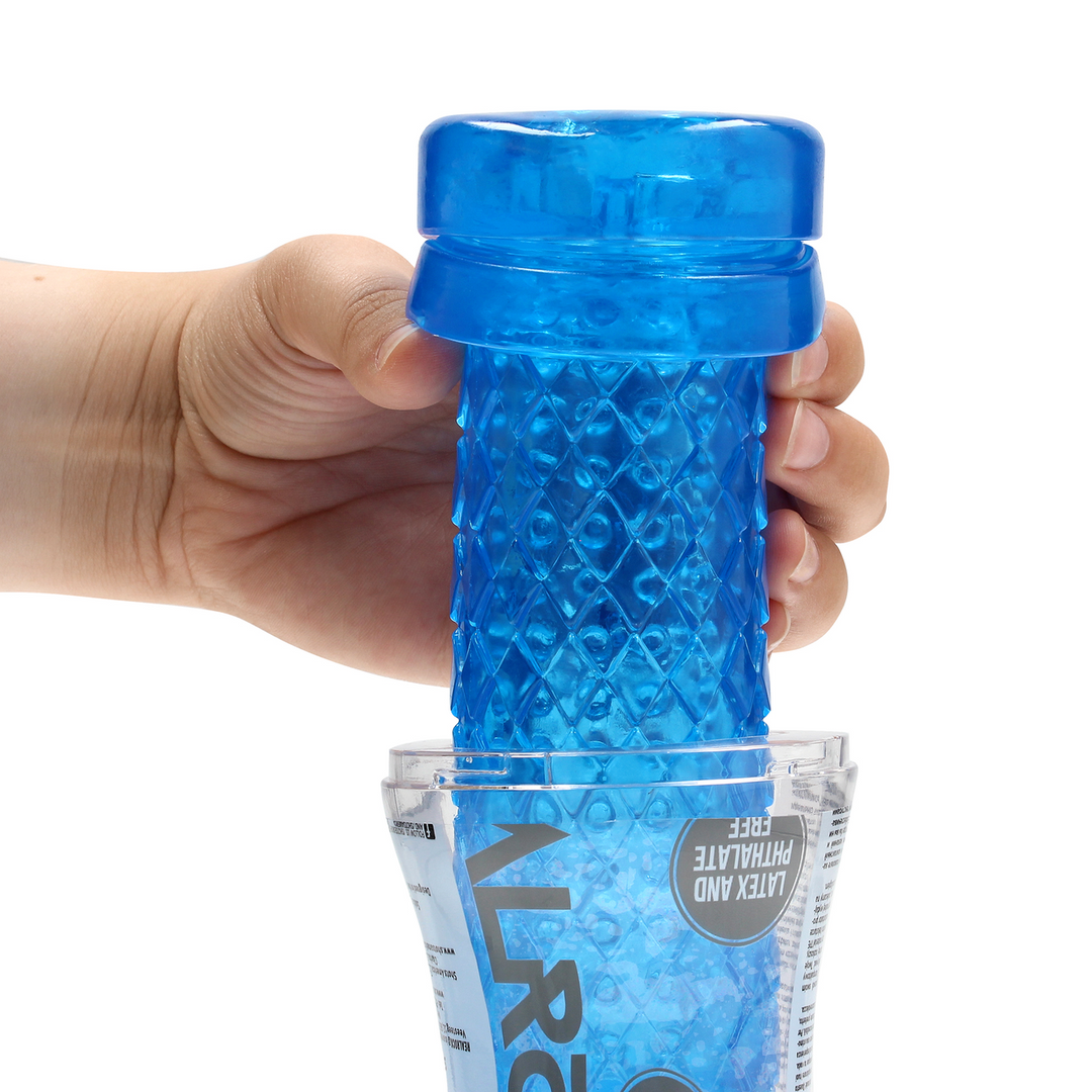 Easy Rider Blue Masturbator | Ultimate Texture Pleasure for Him
