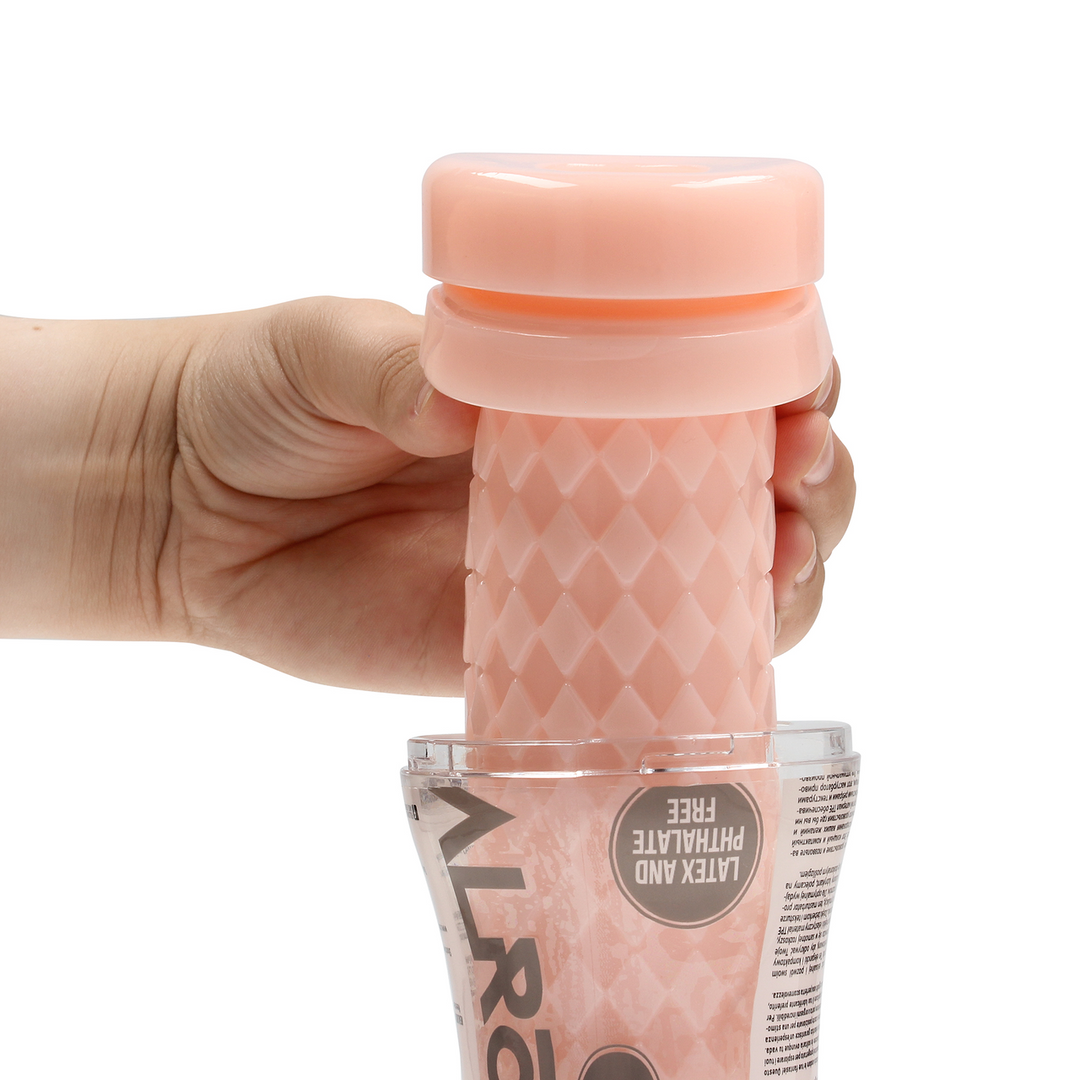 Easy Rider Masturbator Huidskleur – Realistisch & Geribbeld