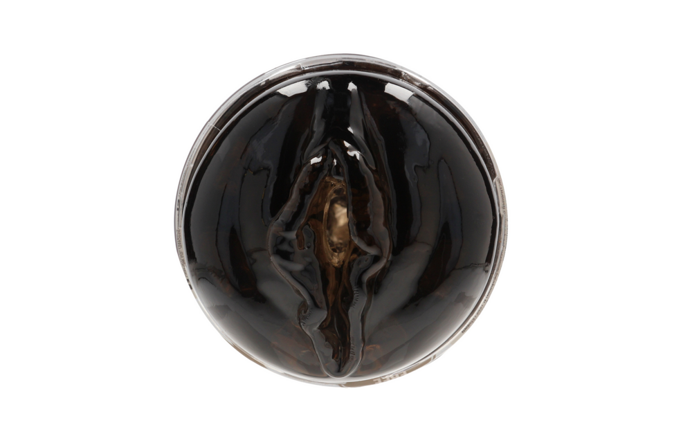 Easy Rider Pussy Masturbator Black - Realistic & Compact