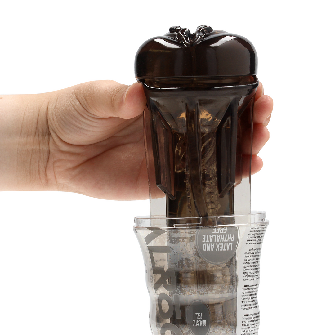 Easy Rider Pussy Masturbator Black - Realistic & Compact