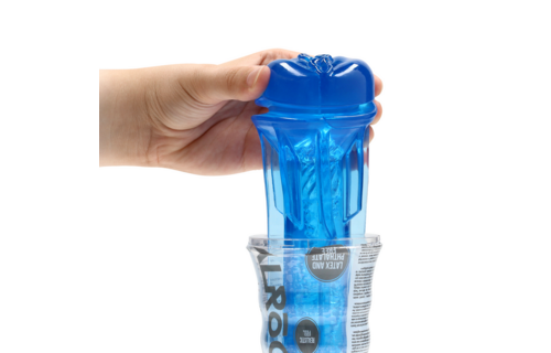 Easy Rider Blue Masturbator – Compact & Realistic Pleasure