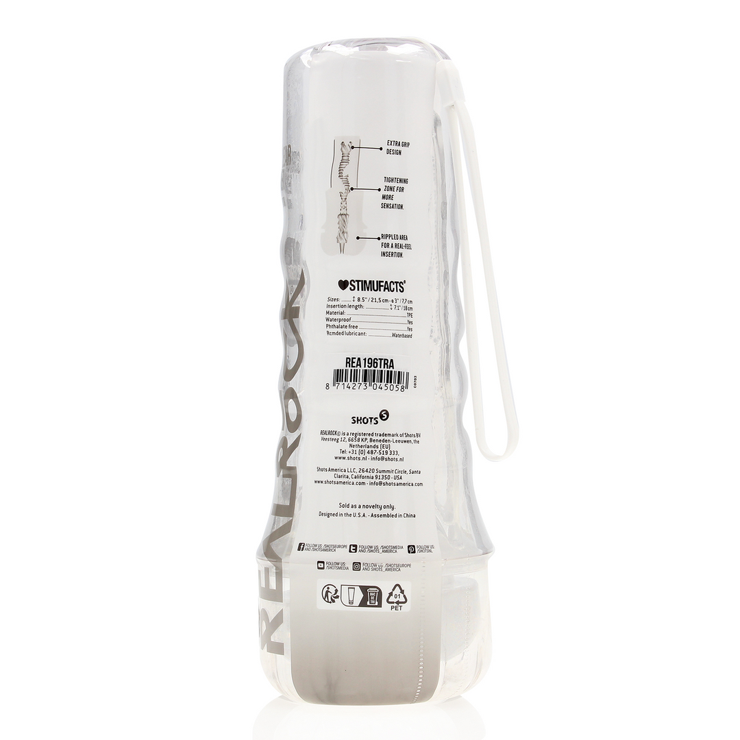 Easy Rider Transparenter Masturbator – Intensives Vergnügen TPE