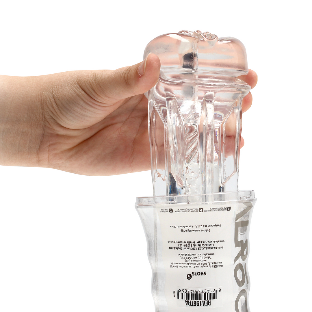 Easy Rider Transparent Masturbator – Intense Pleasure TPE