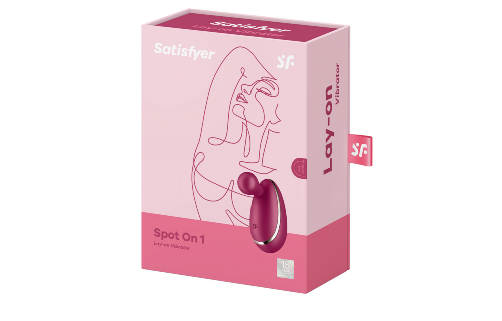 Spot On 1 Berry – Powerful Clitoral Vibrator 12 Modes