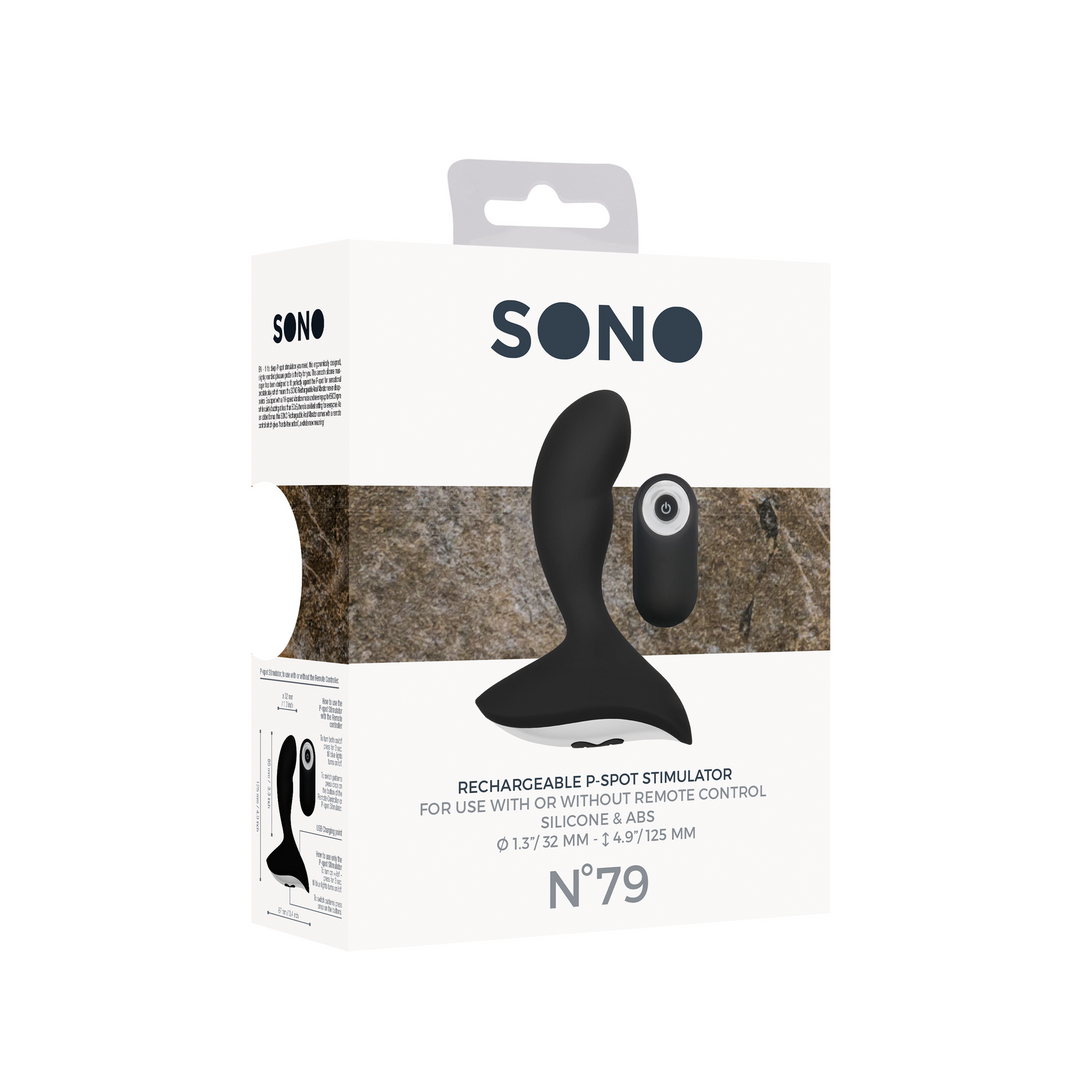 Rechargeable SONO P-Spot Stimulator – 10 Speeds & Silent