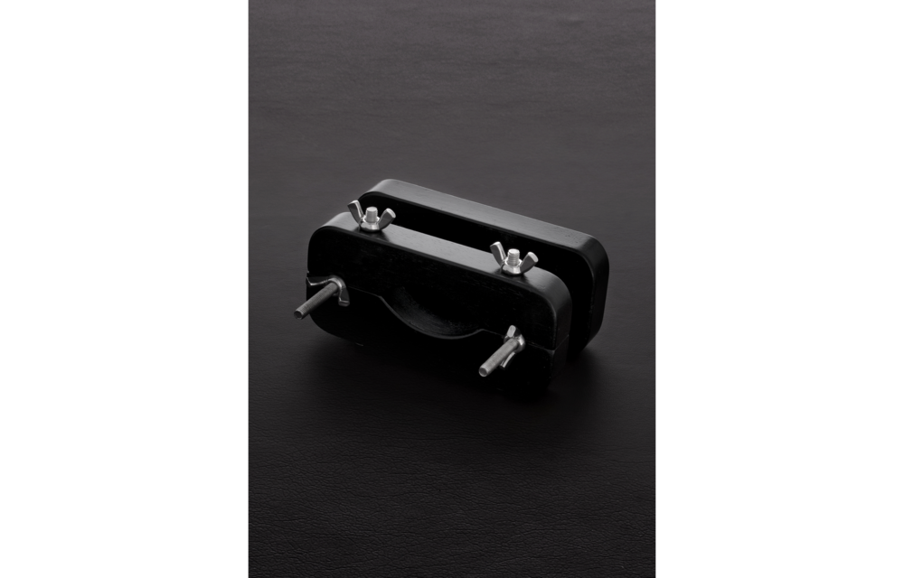 Ball Buster Testicle Vice | Adjustable Wooden Clamp for Stimulation