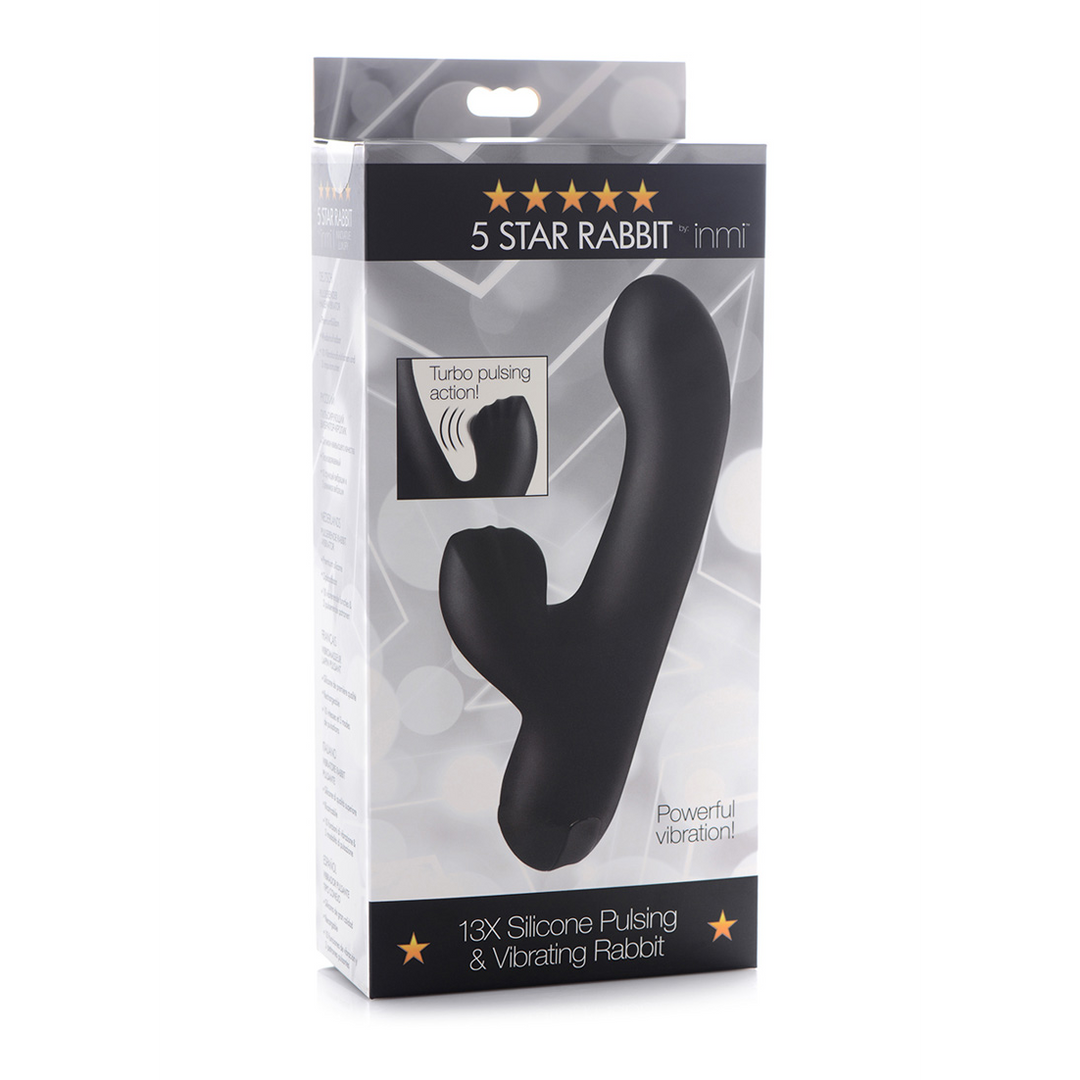 Siliconen Rabbit Vibrator – Intense Clitoris & G-Spot Stimulator