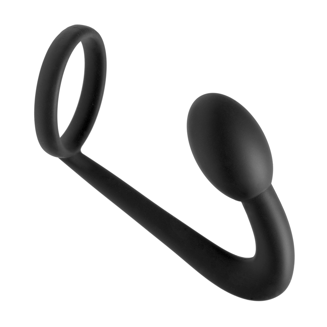 Explorer Cock Ring & Prostate Plug | Silicone P-spot Stimulation