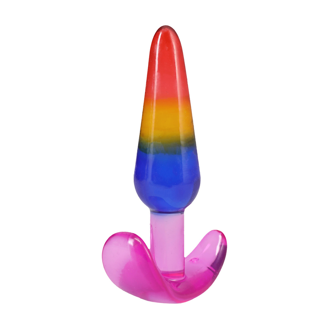 Anal-Trainingsset Regenbogen 9,9 cm | S/M/L Crystal Jellies