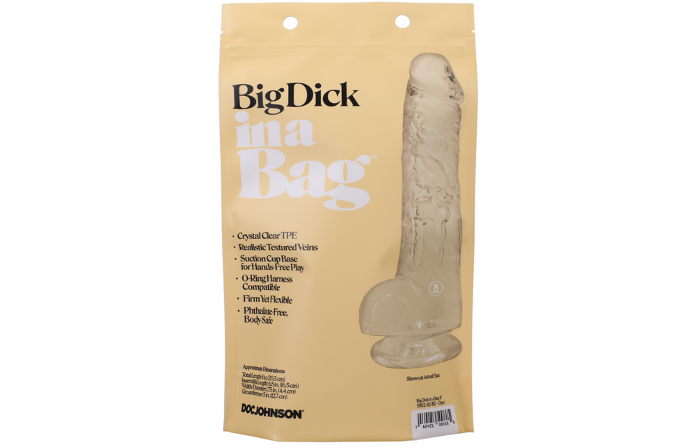 Dildo 8" / 20 cm – Realistischer & freihändiger Spaß | Doc Johnson