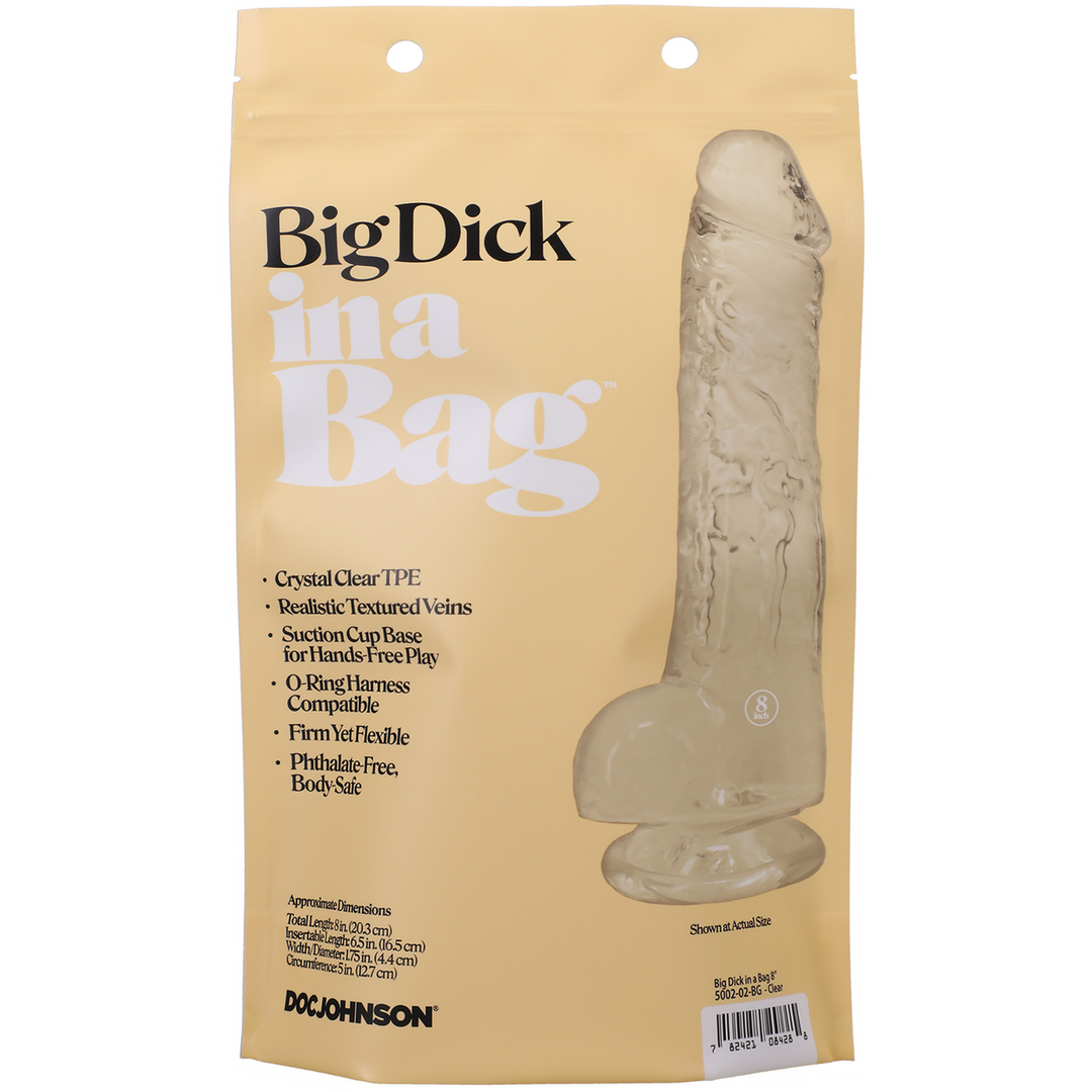 Dildo 8" / 20 cm - Realistic & Hands-Free Fun | Doc Johnson