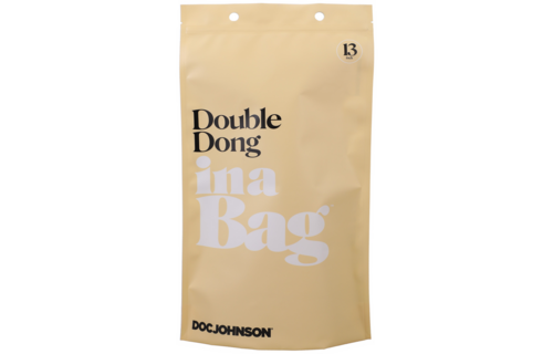 Double Dildo 3.7 cm - Crystal Clear & Safe Pleasure