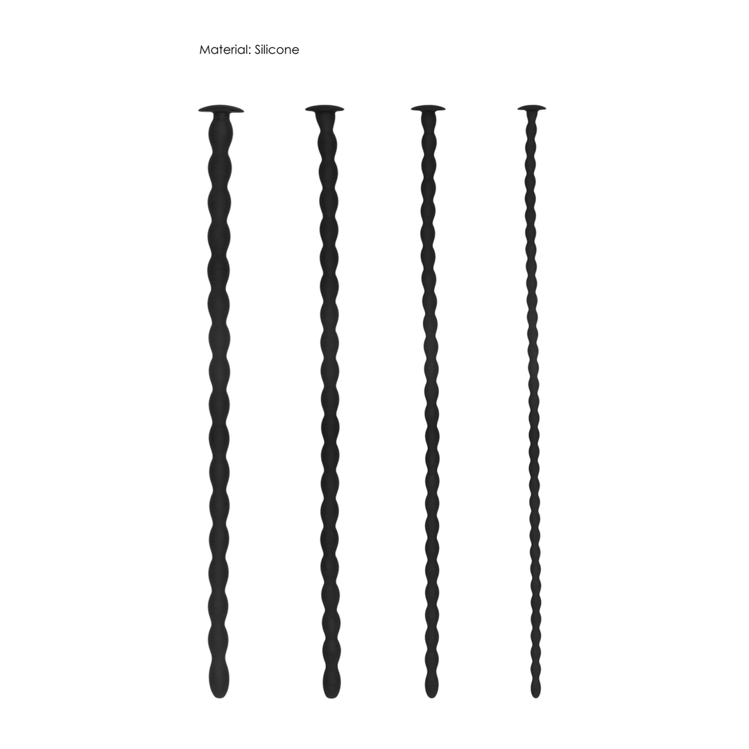 Silicone Spiral Screw Plug Set Advanced | Safe Urethral Pleasure