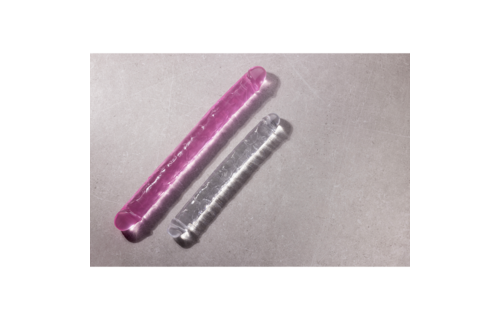 Realistische Dubbele Dildo 45 cm x 4,4 cm – Ultiem Genot