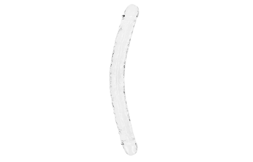 Realistic Double Dildo 45x4.4 cm – Ultimate Pleasure Crystal Clear