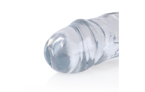 Realistische Dubbele Dildo 45x4,4 cm – Ultiem Genot Crystal Clear