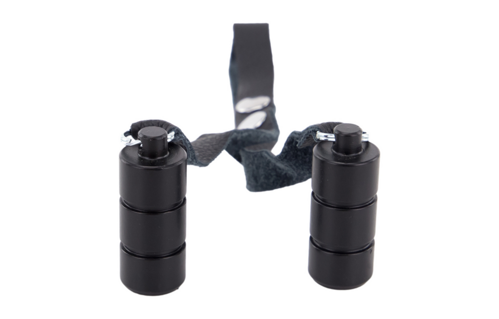 Leather Ball Stretcher Weights 2x100g Black | Top Quality