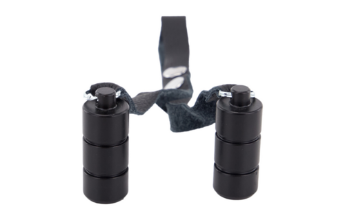 Leather Ball Stretcher Weights 2x100g Black | Top Quality